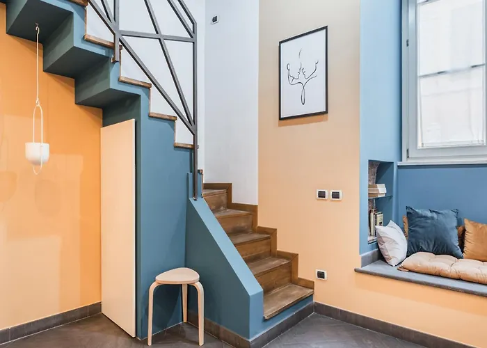 The Rent - Colorful Loft In Trastevere Area Roma